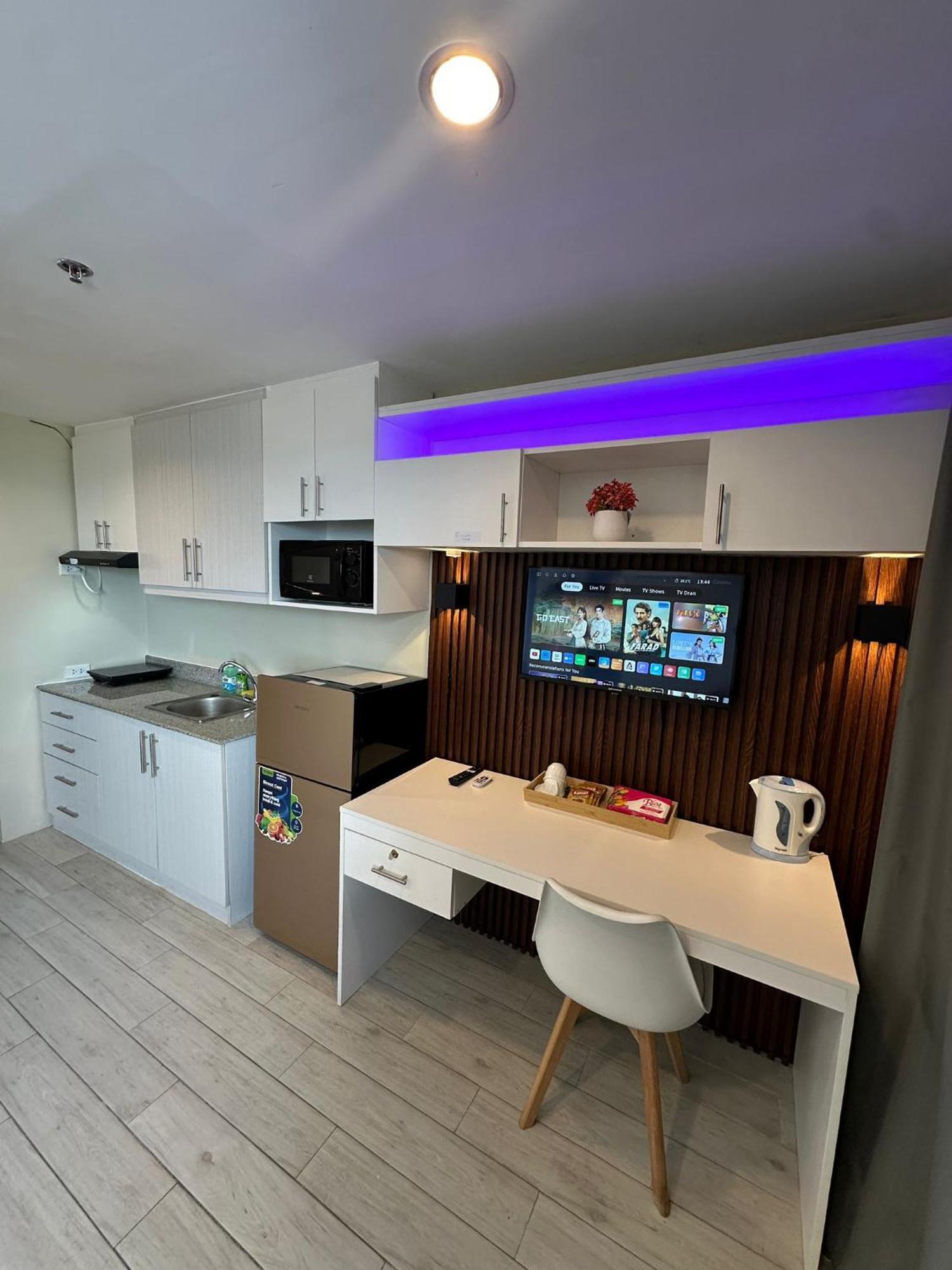 Modern & Comfy Studio - Steps From Ayala Mall, Cebu City Eksteriør bilde