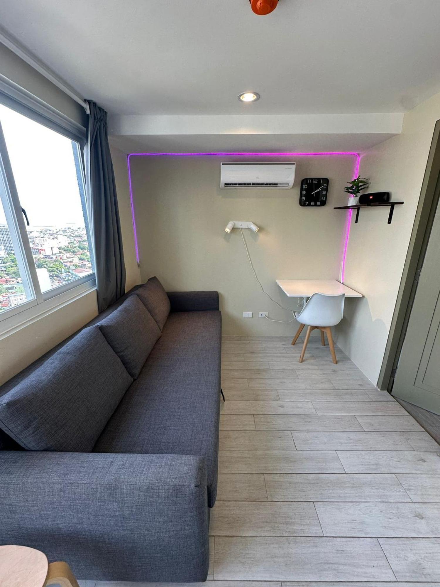 Modern & Comfy Studio - Steps From Ayala Mall, Cebu City Eksteriør bilde