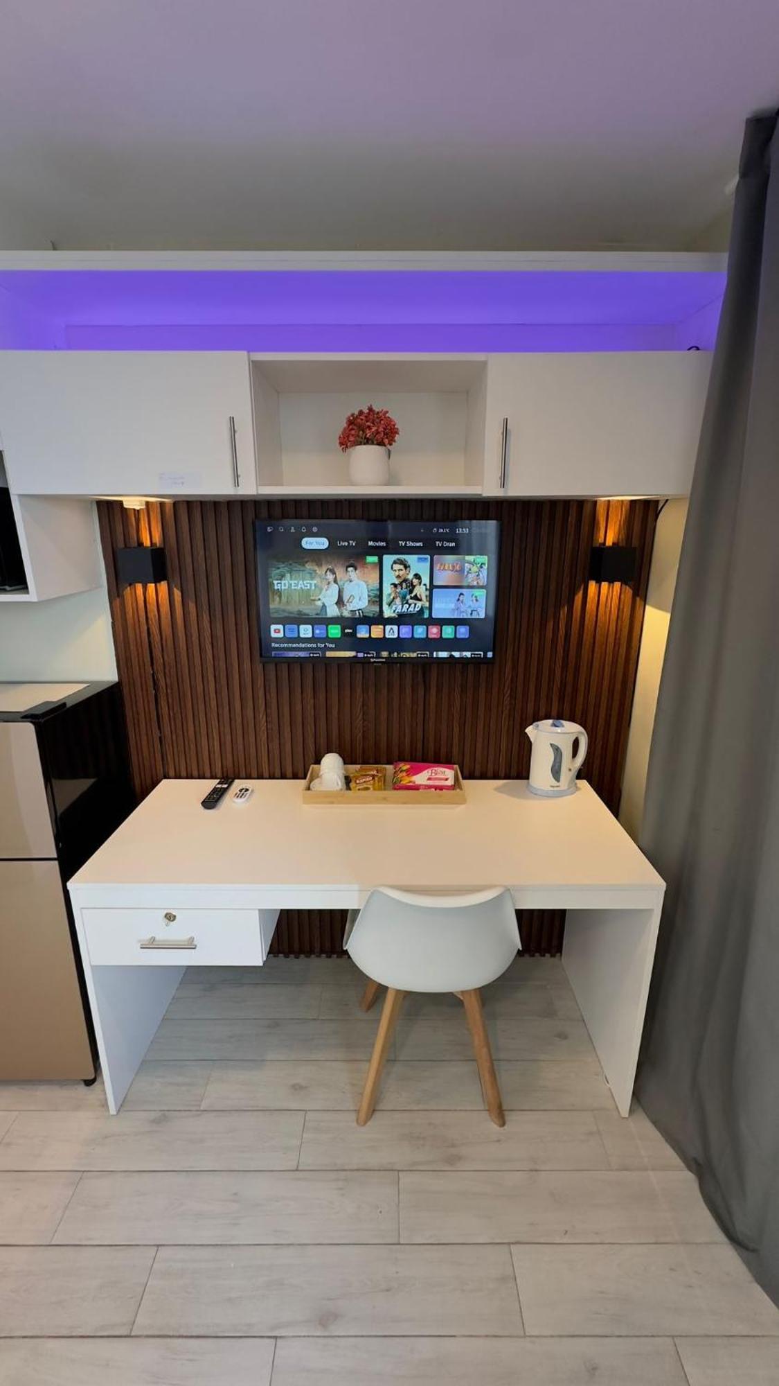 Modern & Comfy Studio - Steps From Ayala Mall, Cebu City Eksteriør bilde